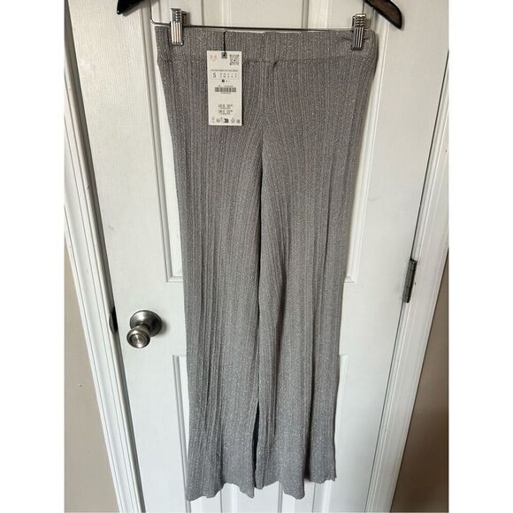 Zara sparkling pants wide leg size small - Picture 3 of 5